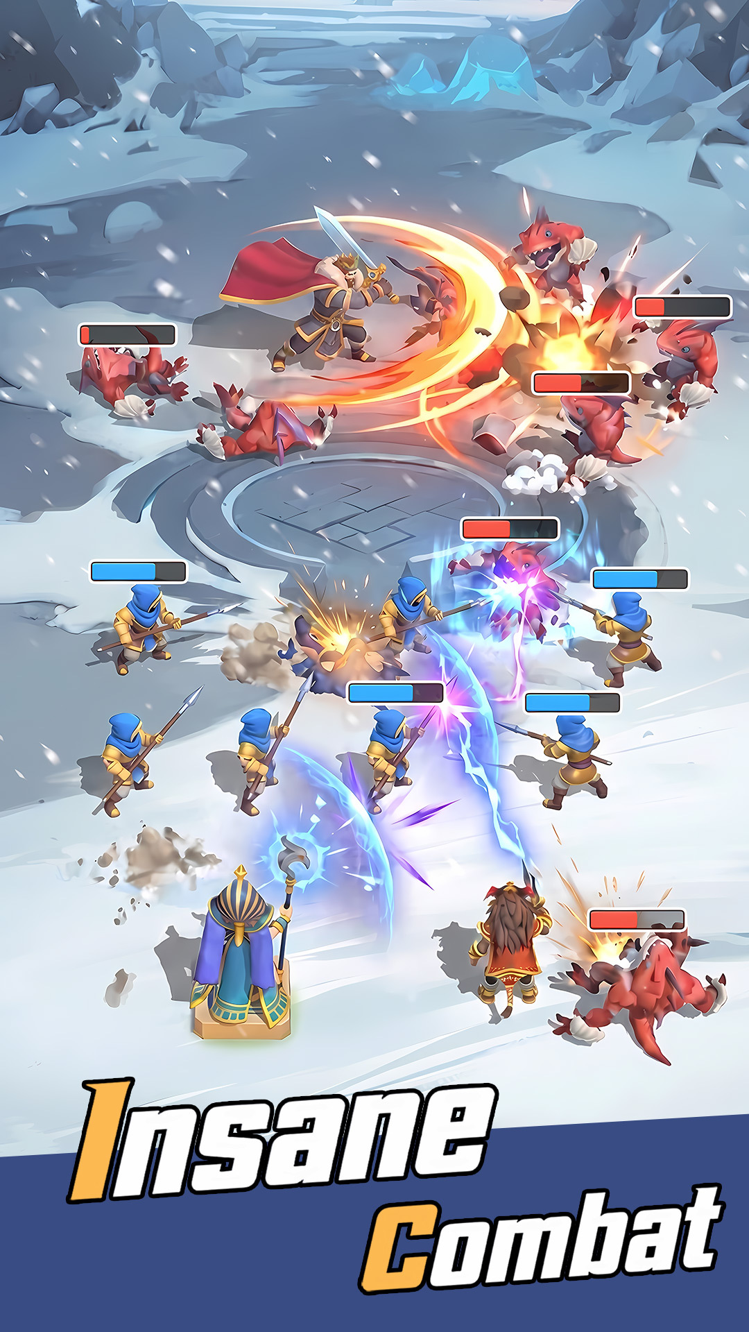 프로스트킹덤 게임 화면